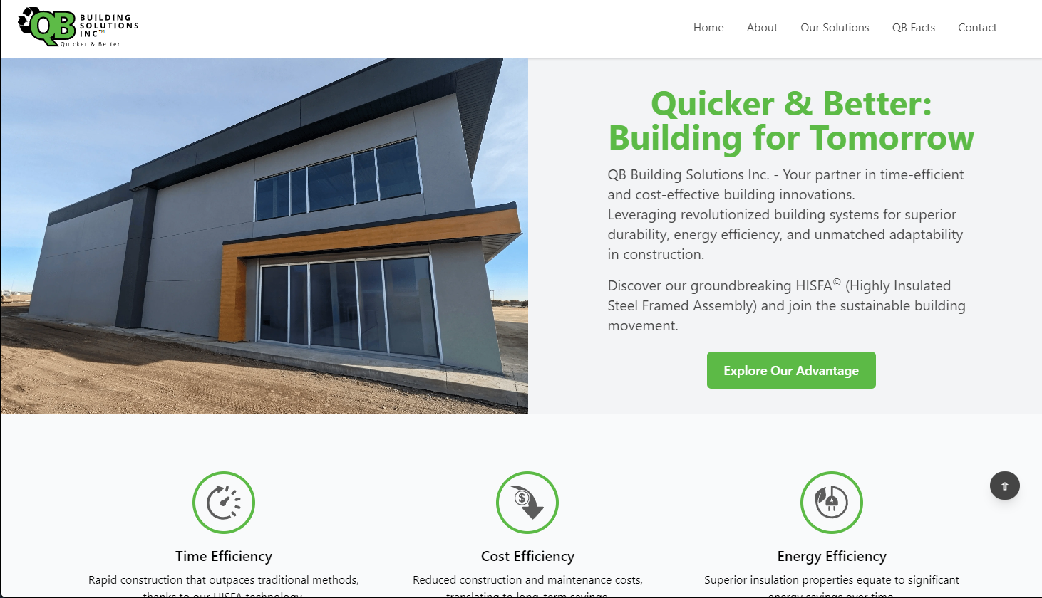 QB Building Solutions logo